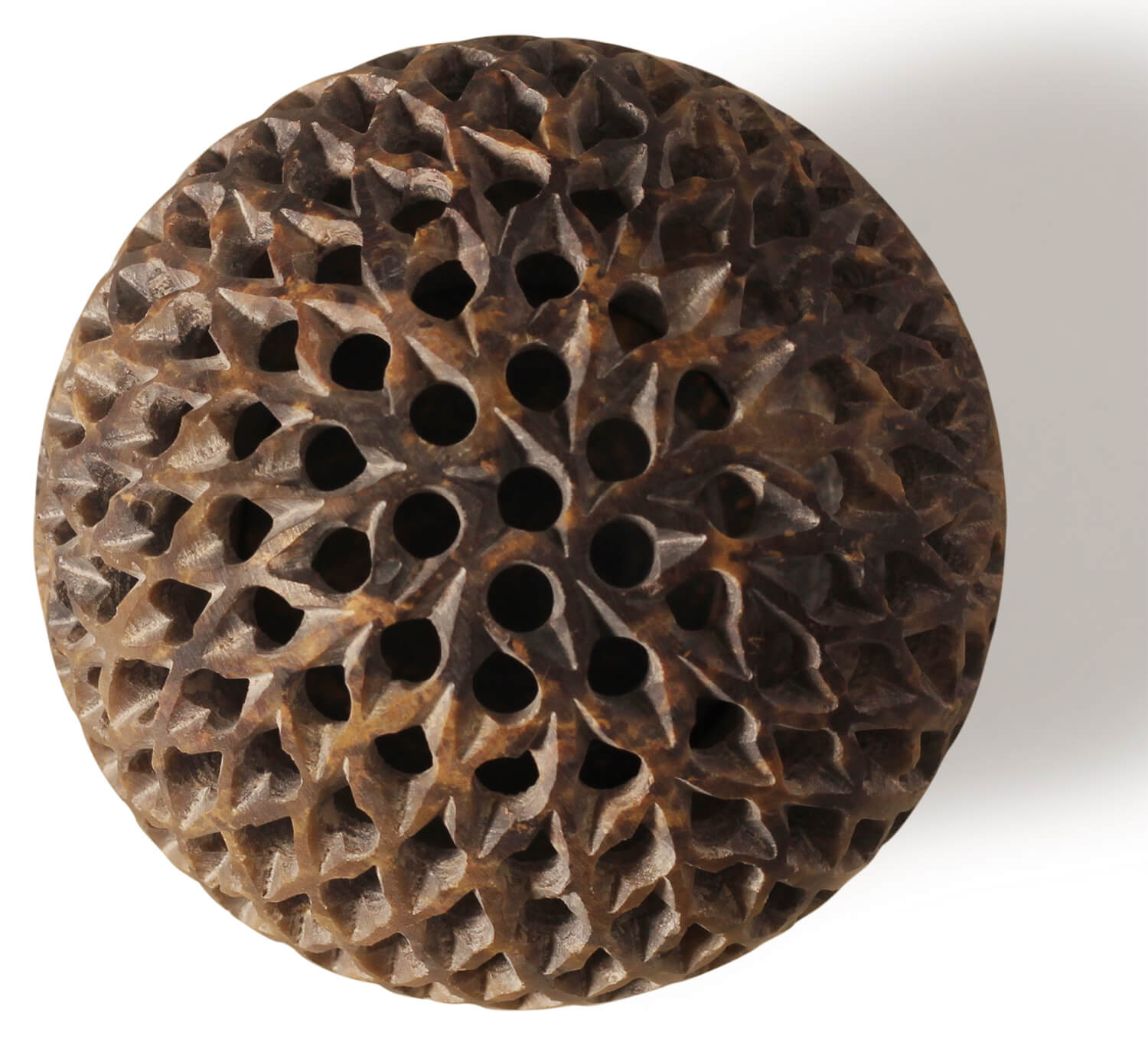 ArtistryBazaar Hand Carved Tealight Holder Sphere Shaped Made From Soapstone  Lantern Decorate Your Home With This Amazing Tea Light Holder